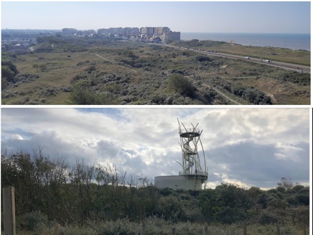 Wandeling in Westende-Bad op 15 maart 2026